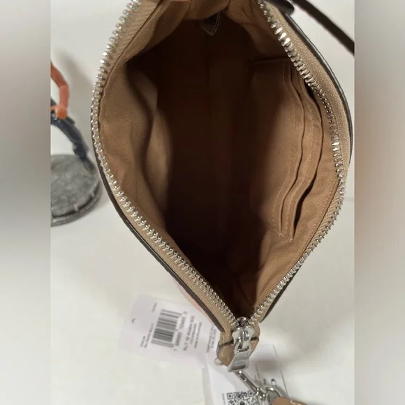 Coach Nolita 19 In Rainbow Signature Canvas NWT - Picture 5 of 5